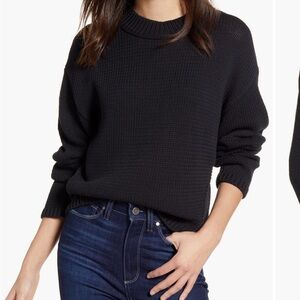 Treasure & Bond Oversize Cotton Blend Sweater Nordstrom size small
